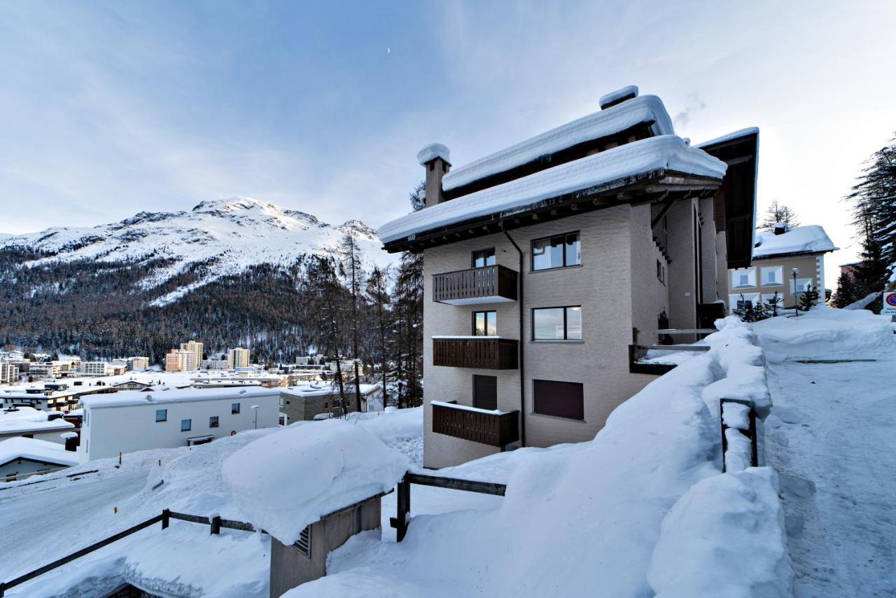 Chesa Aruons 21 - St. Moritz Apartment Ngoại thất bức ảnh